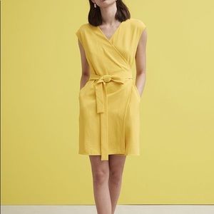 Everlane Japanese Goweave Wrap Dress